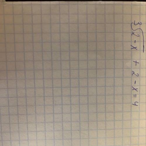 1)Решить иррациональное уравнение:3корень2-х+2-х=4 2)log(x+1)(x^2-3x+1)=1 решить логарифмическое ура