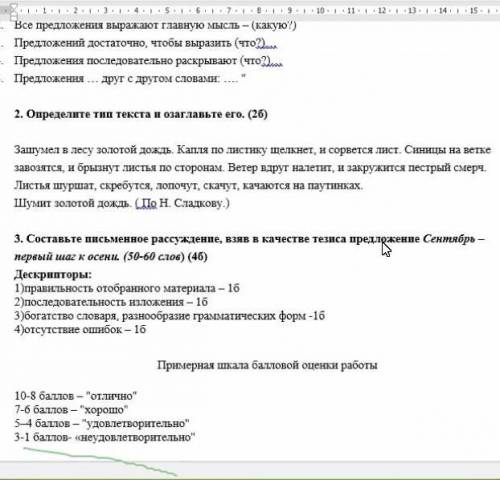 Контрольная работа по русскому языку 7 класс ​