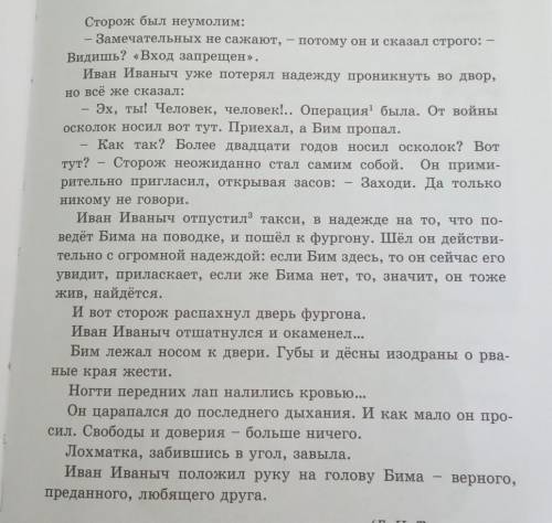 Упражнение 17. Как развивался конфликт между Бимом и тёткой? Оправдана ли такая месть? Что препятств