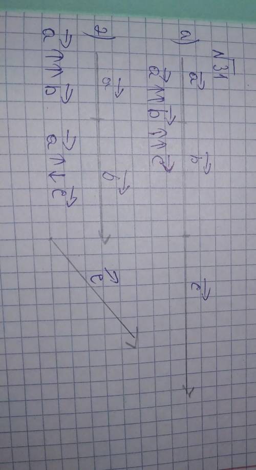 31. Егер: а) a, b, c коллинеар векторлар болса; ә) а мен Б<br />коллинеар векторлар болса, ал