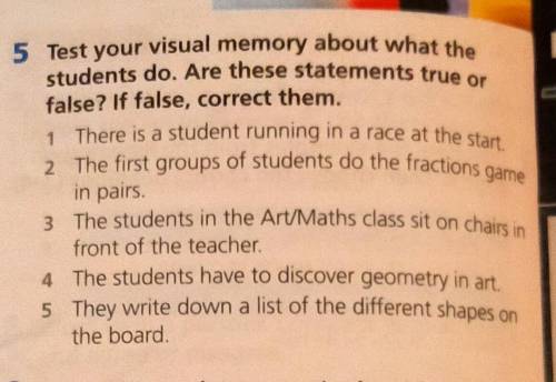 Students do. Are these statements true or 2 The first groups of students do the fractions game3 The