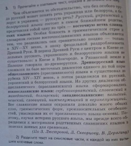 Родной русский язык 6 класс страница 6 упр 3 (и доп задание 1,2,3 на фото)