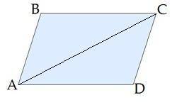 Стороны параллелограмма равны 2 см и 3 см, а угол между ними равен 120°. Чему равны диагонали паралл