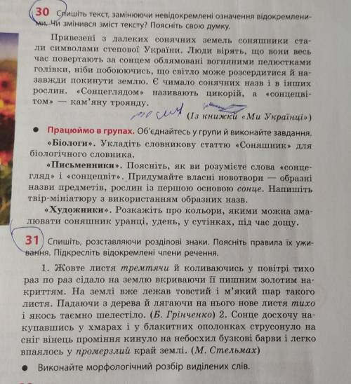 Номер 30 и 31. если нужно - могу написать на русском, но