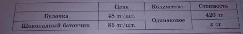 ОЧЕНЬ ДАМ. используя данные таблицы 5, составьте уравнение и решите их. #2​