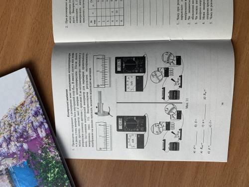 Зошит для експериментальних робіт фізика 11 клас