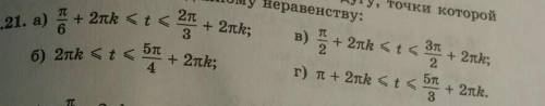 выделите на числовой окружности дугу, точки которой удовлетворяют заданному неравенству​