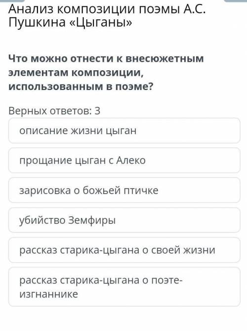 Что можно отнести к внесюжетным элементам композиции, использованным в поэме?​