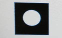 найдите площадь закрашенной части фигуры если диаметр круга 6 см,а периметр квадрата 25 см