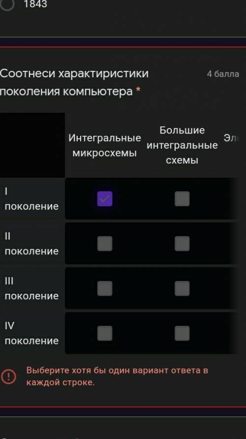 Соотнеси характиристики поколения компьютера кто делал эти задания ​