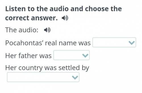 Listen to the audio and choose the correct answer