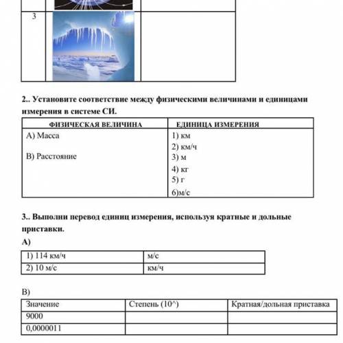 у меня сор Выполни перевод единиц измерения , используя кратные и дольные приставки а)114 км/ч м/с 2