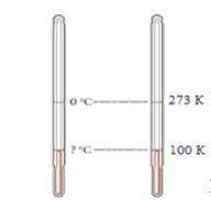 На картинке изображены два разных термометра. a) Напишите формулу соединения двух термометров. б) Ис