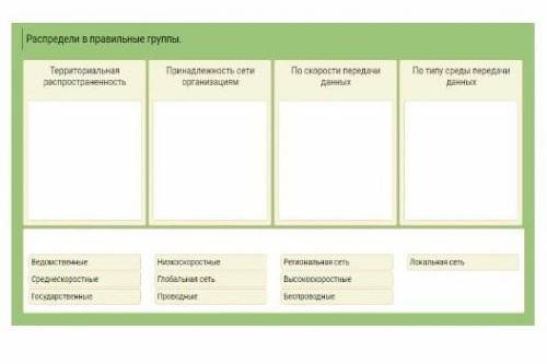 Распределите в правильные группы​