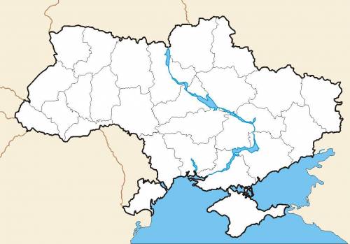МОЛЮ Позначте на запропонованій контурній карті українські історико-географічні області Середнє Подн
