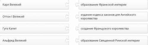 Установите, соответствие между средневековыми правителями и событиями, в которых они принимали участ