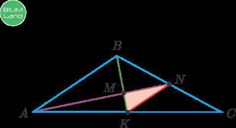 На рисунке BK и AN - это медианы треугольника ABC, AB = 30 см, BK = 15 см, AN = 36 см. Найдите перим