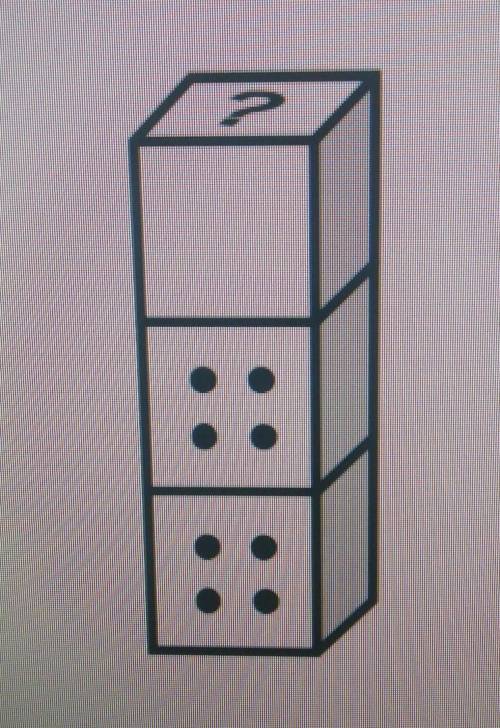 Есть 3 абсолютно одинаковых кубика, у каждого из которых на одной грани отмечена 1 точка, на другой-