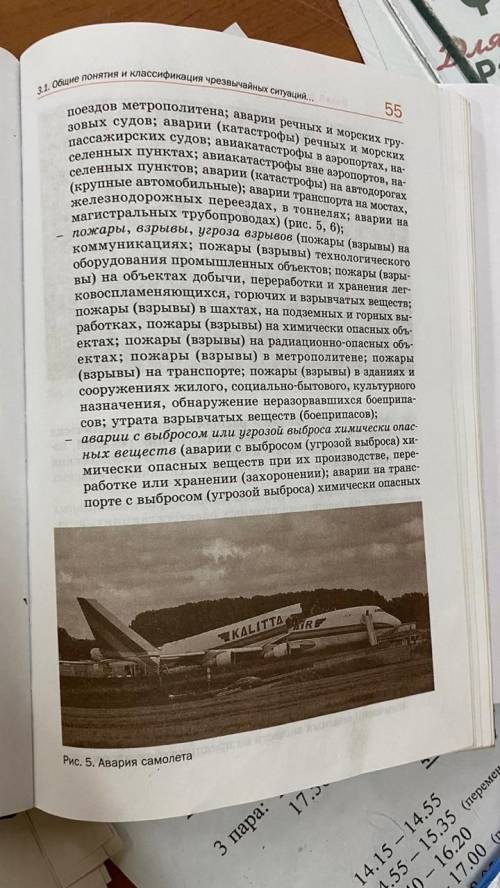 Сделать конспект по теме: Общие понятия и классификация ЧС природного и техногенного характера вот т