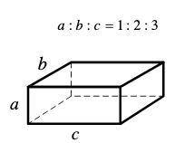Необходимо передвинуть тяжелый прямоугольный ящик, соотношение сторон которого 1:2:3 из одного конца