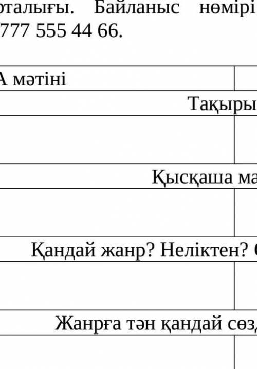 Может мне можете мне а текст и ә текст это мне очень нужна по ТЖБ казахскому и это пятый класс мне я