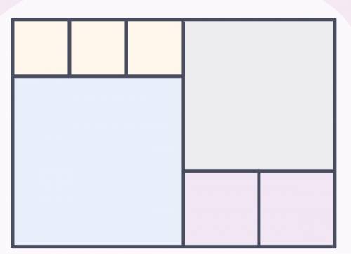 Прямоугольник разрезали на 7 квадратов так, как это показано на рисунке. Найдите отношение сторон эт