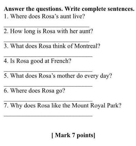 Answer the guestions.write complete sentences?​