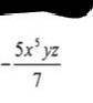 определить коэффициент и степень одночлена А)-5/7 и 5B)-5/7 и 7C)5/7 и 5D)5 и 7 УМНЫЕЕ ЛЮДИИ:((​