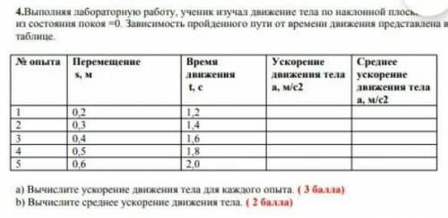 Выполняя лабораторную работу ученик​