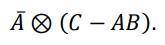 Преобразуйте данную формулу в эквивалентную ей, содержащую только операции объединения, пересечения