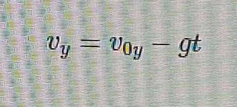 Впишите пропущенное слово. скорости Uy, в любой момент времени можно определить по формуле:​