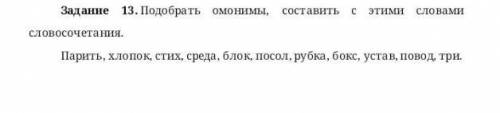 Задание 13 русский язык ​