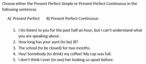 Present Perfect or Present Perfect Continuous?
