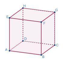 Дан куб ABCDEFGH. Выясните взаимное расположение прямых и найдите угол между ними: a. AH и BG; b. AC