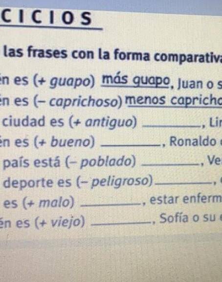 Испанский дайте ответы на вопросы ​