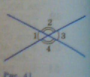 Найдите углы На рисунке 41 найдите углы 1, 2, 3, 4, если: a) ∠2 +∠4 = 220°; б) 3(∠1 +∠3) = ∠2 +∠4; в