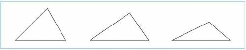В каждом треугольнике изображенном на рисунке проведи его все высоты