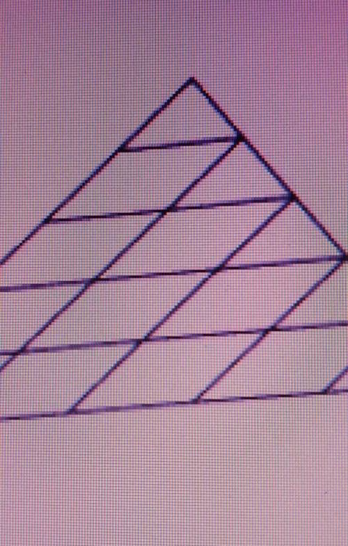 Миша нарисовал треугольник и разделил его стороны на 20 равны(-х, -е) част(-ей, -и). Точки, которыми