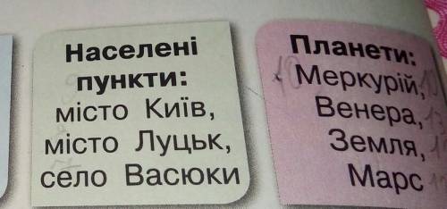 Розмісти загальні назви в порядку зменшення території​