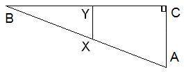 ОЧЕНЬ НАДО Известно, что Δ XBY ∼ Δ ABC CВ = 30 см, XY= 3 см, CА = 12 см. Найдите B Y! B Y равно ? см