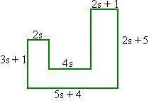 Запиши периметр данной фигуры в виде многочлена (суммы букв и чисел Периметр данной фигуры = .