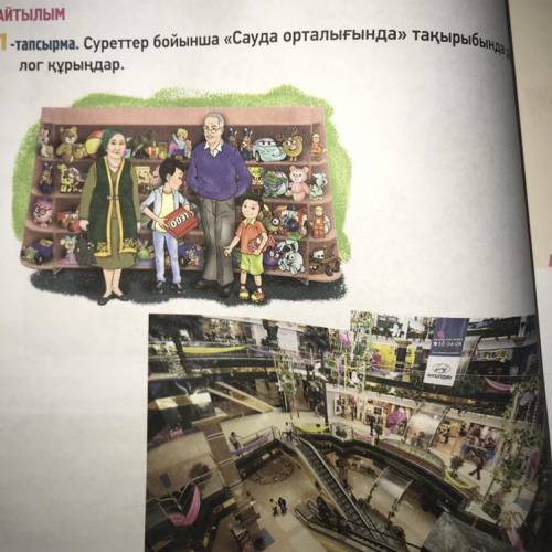 Айтылым. 40 бет /1-тапсырма. Суретке қарап , тақырыпқа қатысты сөздерді атаңыз. Сөздерді пайдаланып,