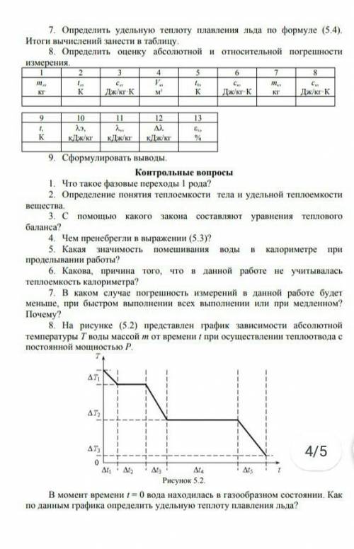 Лабораторная работа по физике нужно сделать. ​