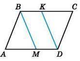 На сторонах AD и BC параллелограмма ABCD отмечены точки M и K так, что ∠ABM = ∠CDK. Докажи, что BMDK