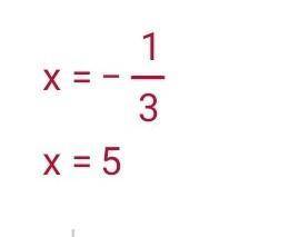 Проверь, какие из перечисленных ниже значений являются решением уравнения 3x2 – 14x – 5 = 0. Верных