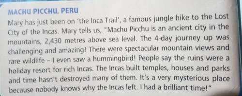 B) Which facts from the text impressed you?Why?Write a few sentences. Read them to the class. Вот пе