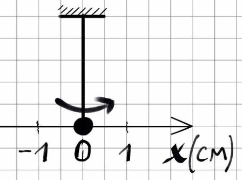 Одинаковые маятники совершают колебания с равными амплитудами (A1=A2=1см). При этом 1-й маятник отст