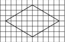 На клетчатой бумаге с размером клетки 1×1 изображена фигура. Найдите её площадь. Плачу