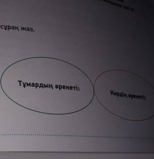 Жұптық жұмыс.Мәтін мазмұнының негізінде төмендегі диаграмманы толтырыңдар.Ойларыңды ауызша айтыңдар