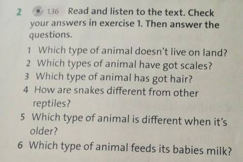 1.36 Read and listen to the text. Check your answers in exercise 1. Then answer thequestions.1 Which